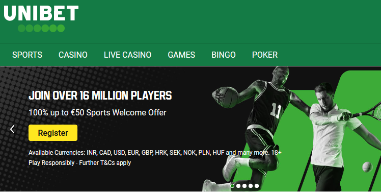 Unibet Sign Up Bonus