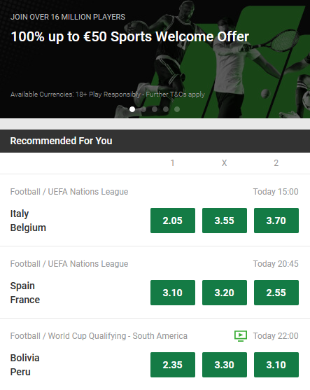 Unibet Sportsbook