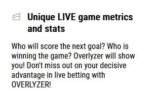 live game metrics and stats