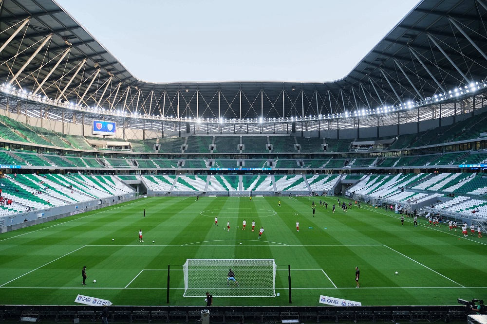 Education City Stadium at World Cup 2022 in Qatar